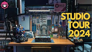 Gunpla Studio Setup 2024 | Unveiling My Creative Space | A Tour of My Gunpla Studio