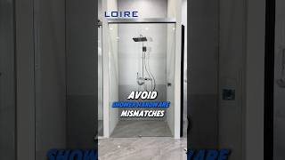 Avoid Shower Hardware Mismatches | Complete Hardware Matching by LOIRE