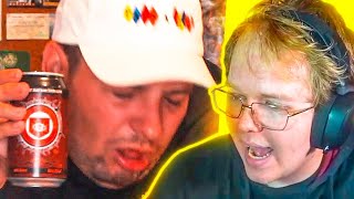 watching a man drink liquid death screenshot 5