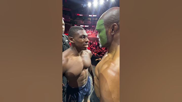 Kamaru Usman and Joaquin Buckley lead #UFCAtlanta! 👊 Check out the TENSE staredown between these ...