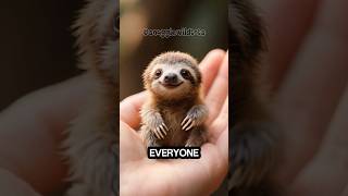 Sloth’s Cute Greetings to Make You Smile! #shorts #cuteanimals