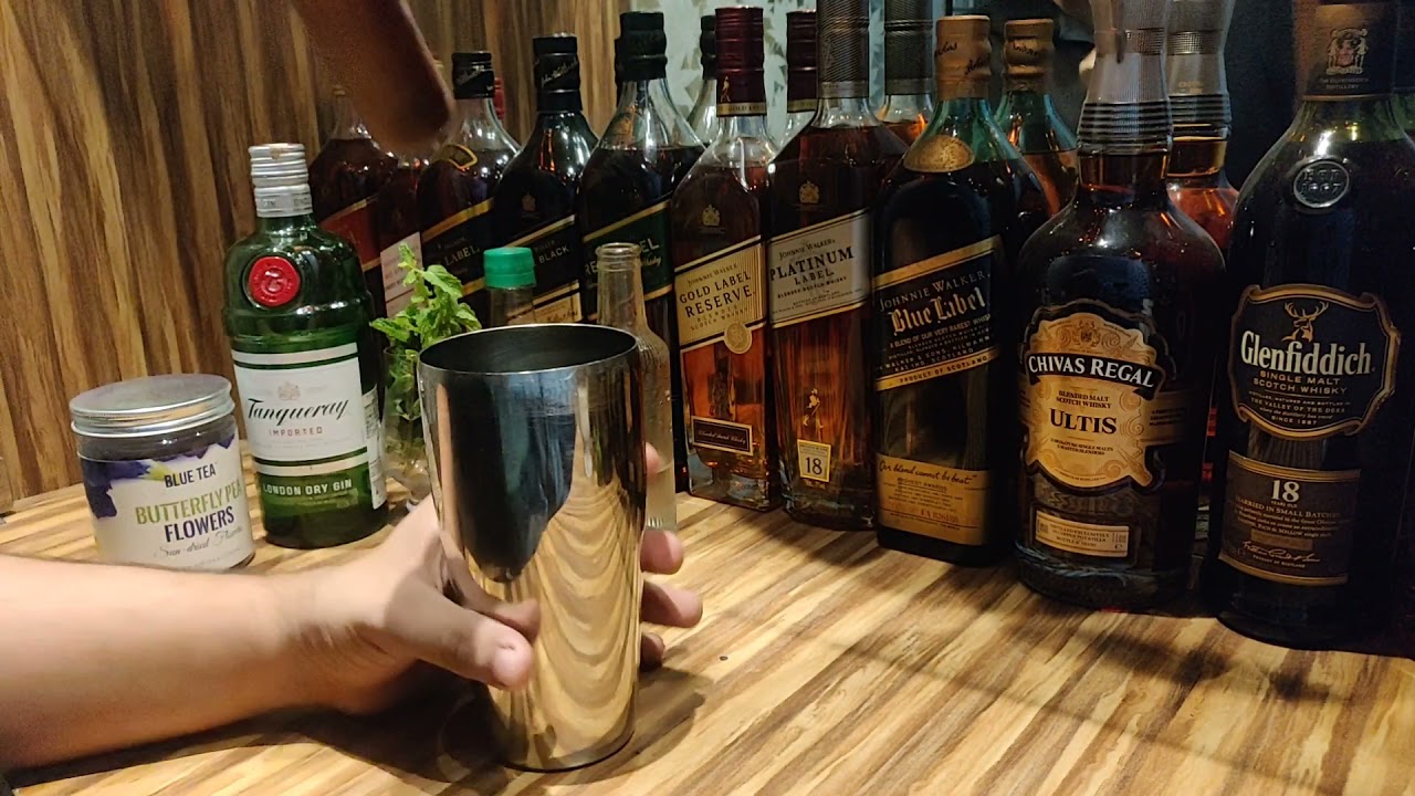 Gin Mule - Butterfly pea tea - cocktail - weekend cocktail 🍸