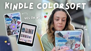 Is the Kindle Colorsoft ACTUALLY worth it? 📖✨🌈 | my honest thoughts after one week of reading! screenshot 5
