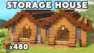 Minecraft: 2 Player Storage House Tutorial