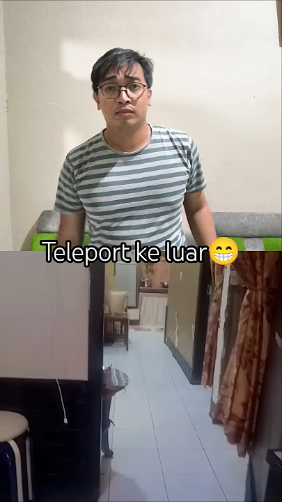 Teleport ke luar #funny #comedy #shortvideo
