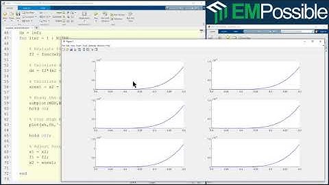 MATLAB Session -- Visualize the Secant Method