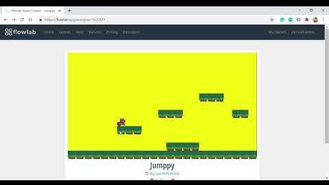 Runpup - Mini game using Flowlab