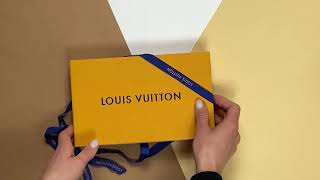 Распаковка кошелька Louis Vuitton DOUBLE V (Луи Виттон Дабл В)