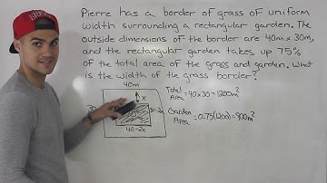 MCR3U - Quadratic Functions Mock Test 2 (Thinking Question 3) - Grade 11 Functions