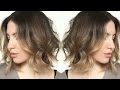 Messy + Effortless Waves | Short Hair Tutorial | JamiePaigeBeauty