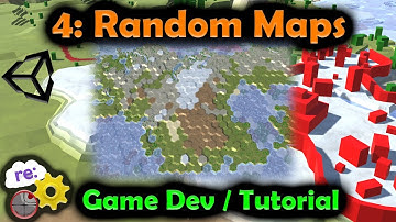 [Unity3D Hex Map Game Dev] 4: Creating Random Maps Procedurally