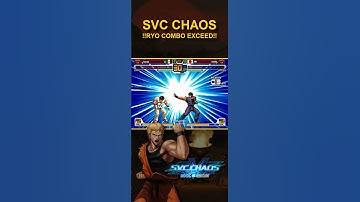 SVC Chaos Ryo sakazaki combo Exceed!! [Retas Online] #svc_chaos #streetfighter #kof