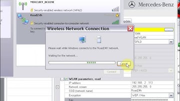 MB SD C4 wifi connection setting instruction user video