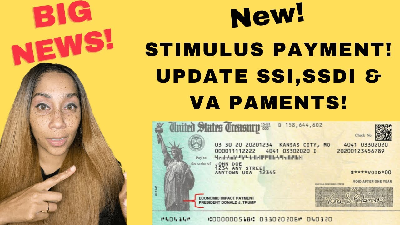NEW UPDATE! 4TH STIMULUS CHECKS MAYBE ON ITS WAY! SSI, SSA, SSDI & VA