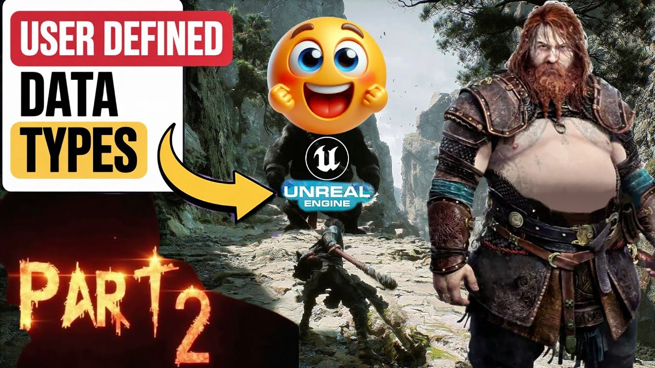 Master 🤏🏻User Defined Data Types🌟 || Unreal Engine 5 Tutorial💾 Part ...
