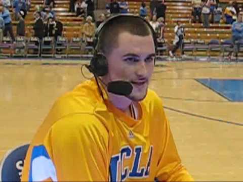 Kevin Love interview UCLA vs Stanford Mar 6 2008 P...