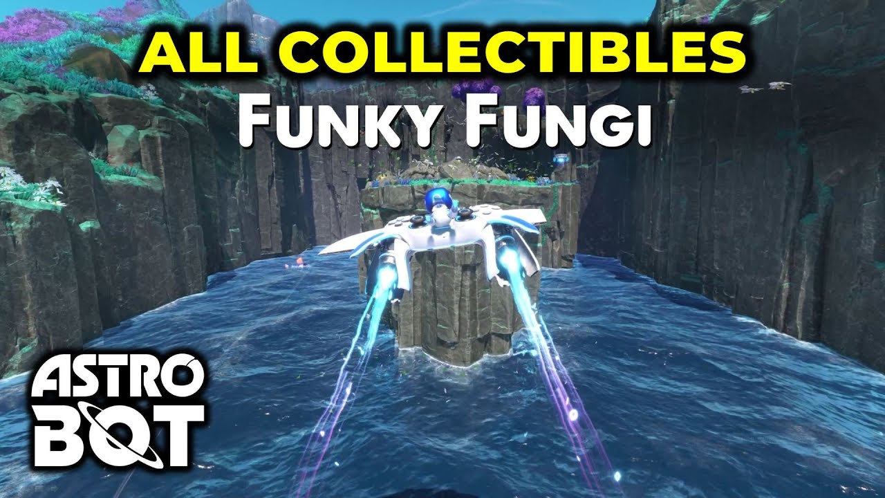 Funky Fungi Collectibles Guide: All Bots & Puzzle Pieces Locations | Astro Bot