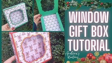 Window Gift Box Tutorial | Silhouette Studio Tutorial