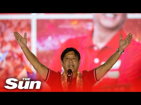 Dictator’s son Bongbong Marcos wins Philippines election ‘by a landslide’.