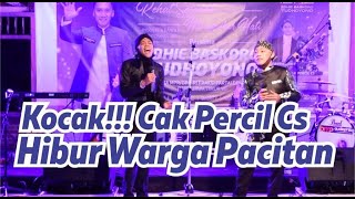 Kocak!! Lawakan Cak Percil Cs Sukses 'Kocok' Perut Warga Pacitan
