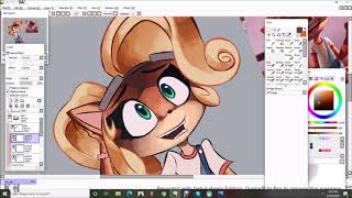 Coco Bandicoot Speedpaint