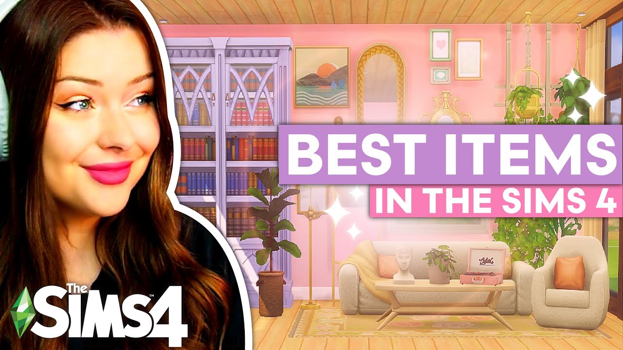 Using Only the BEST Items in The Sims 4 To Build a House - YouTube