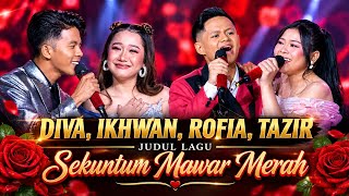 DIVA, IKHWAN, ROFIA, TAZIR – A Single Red Rose | Live Performance D’Academy 8