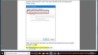 [FYI] Set up Bellsouth email on Windows 10