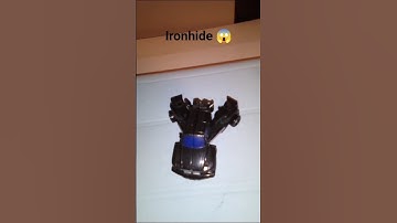 Ironhide transforms #transformers