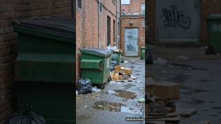 Stray Cats Were Living Behind a Dumpster… Then He Built This