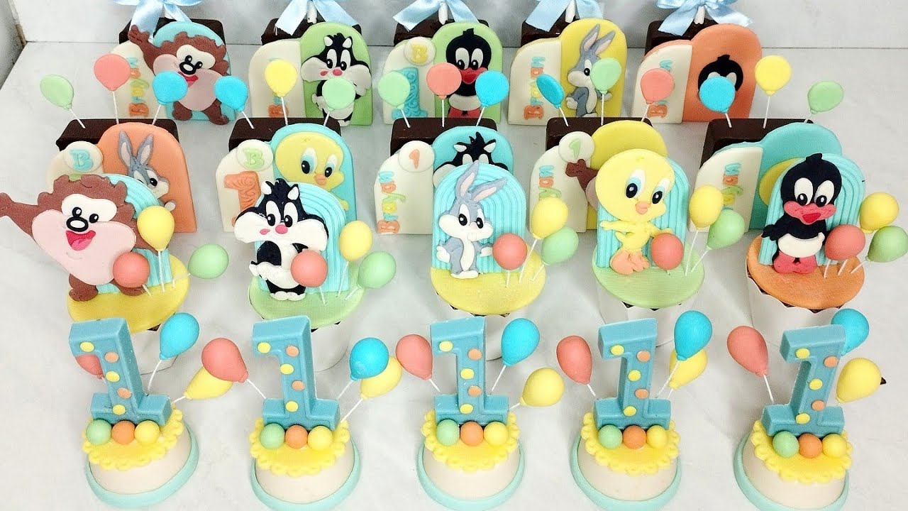 DOCES PERSONALIZADOS BABY LOONEY TUNES 