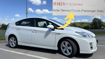 B1421 code in Toyota Prius: Reasons and ways to fix