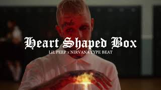 NIRVANA x LiL PEEP - HEART-SHAPED BOX