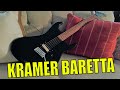 Kramer baretta special  playthrough demo review  80s guitar tones  dokken van halen ratt