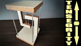 HOW TO MAKE A FLOATING TABLE. Tensegrity Principle