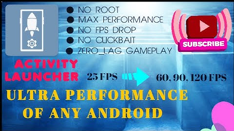 HOW TO INCREASE YOUR PERFORMANCE FROM (ACTIVITY LAUNCHER) #activitylauncher #increase_ram #noroot