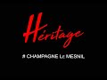 Cuve heritage 1  champagne le mesnil