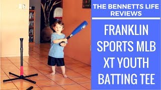 Our son just turned 2 and he loves swinging his bat. problem keeps
missing all the time so we got him a batting tee can smash it out
park. here ...