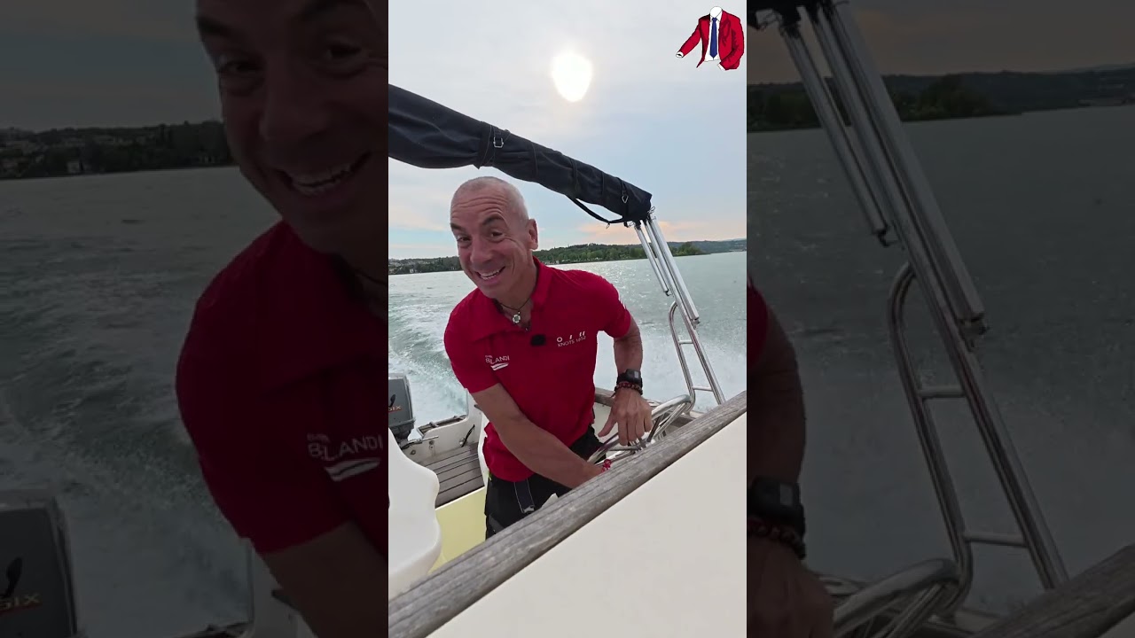 ⁣Robalo Vintage 200HP Suzuki: Prova in Mare Mosso! #shorts