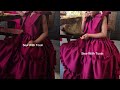 How To Sew Stylish Caribbean Scuba Dress For Baby Girl/Caribbean Dress Sewing For Kids