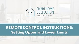 Smart Home Collection - Setting Upper & Lower Limits