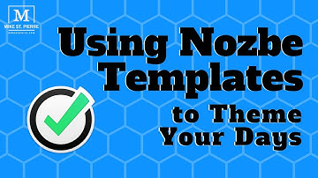 Using Nozbe Templates to Theme Your Days