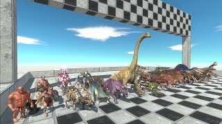 All Units 0.9x Size Speed Race  Animal Revolt Battle Simulator ARBS