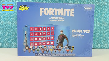 Fortnite Funko Pint Size Heroes Advent Calendar Unboxing Review | PSToyReviews