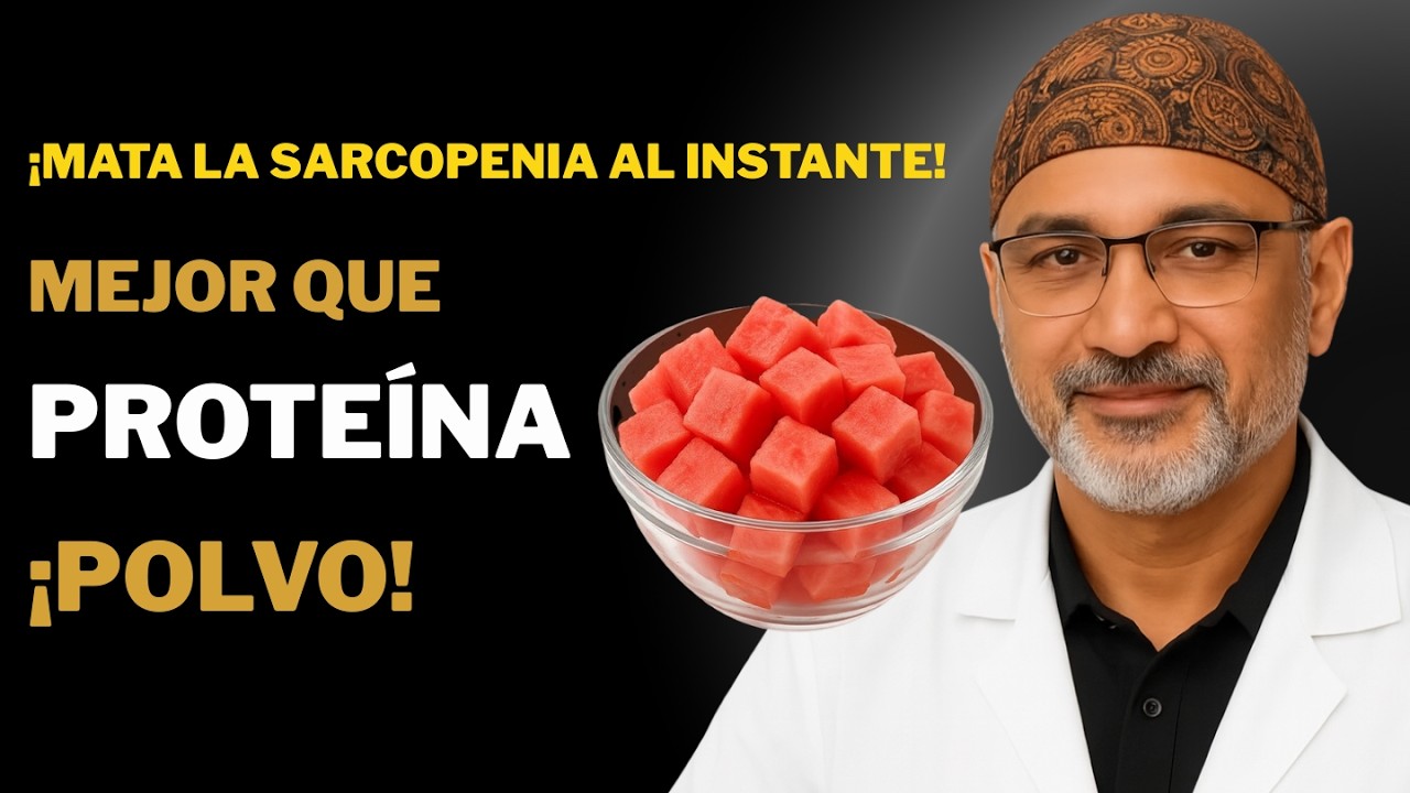 Olvida la proteína en polvo: este alimento natural detiene la pérdida muscular