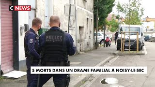 5 morts à la suite d'un drame familial à Noisy-Le-Sec