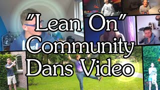 Video thumbnail of ""Lean On" Major Lazer YOUTUBE Community DANS VIDEO!"