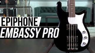epiphone embassy pro bass