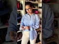 How to Style a Button Down Shirt With a Brooch | Easy Outfit Idea