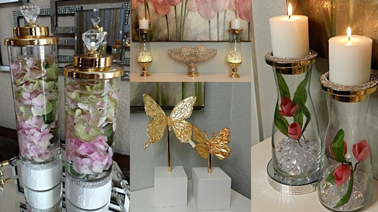 Budget Friendly High End Room Decor DIYs| Z Gallerie Candle Holders Dupe| | High End Home Decor DIYS